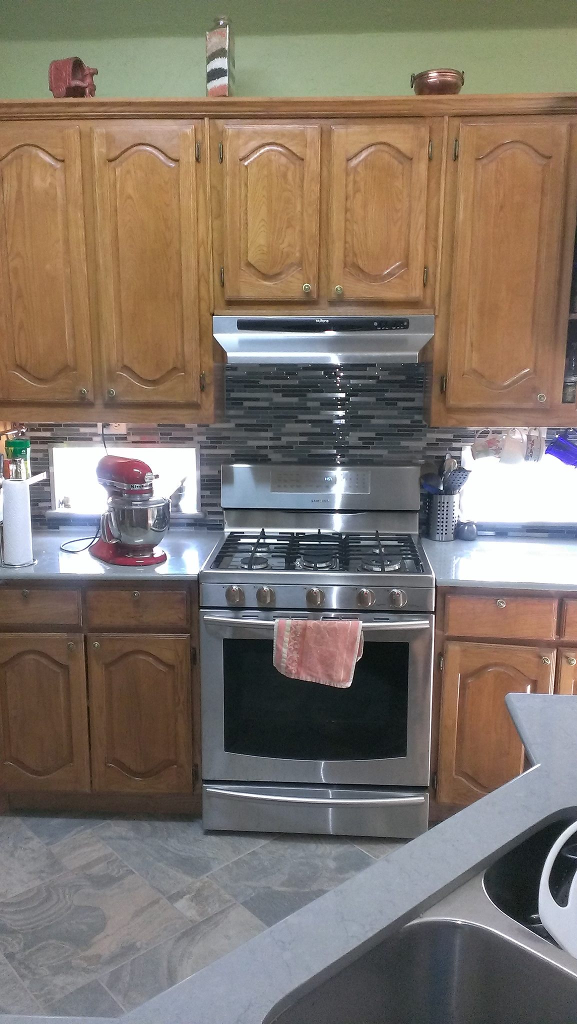 After picture Finished kitchen transformation by The Contractor INC